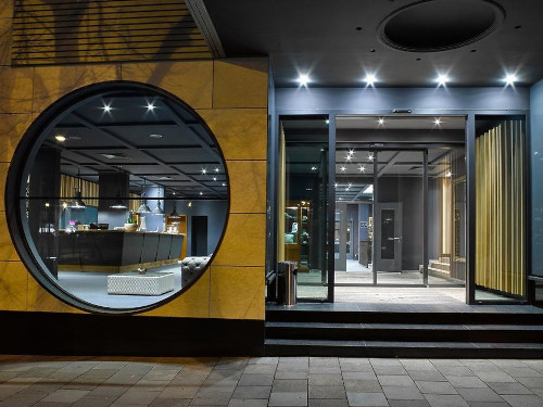 The view from the exterior of Hotel Königshof